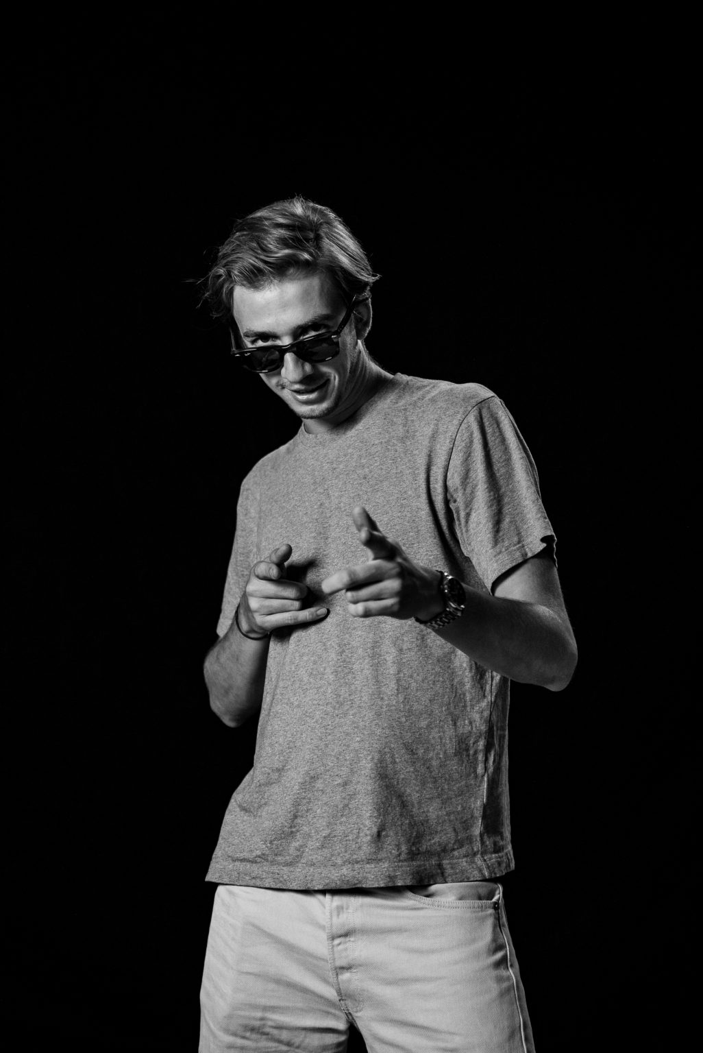 Florian Montag posing for Smack Media