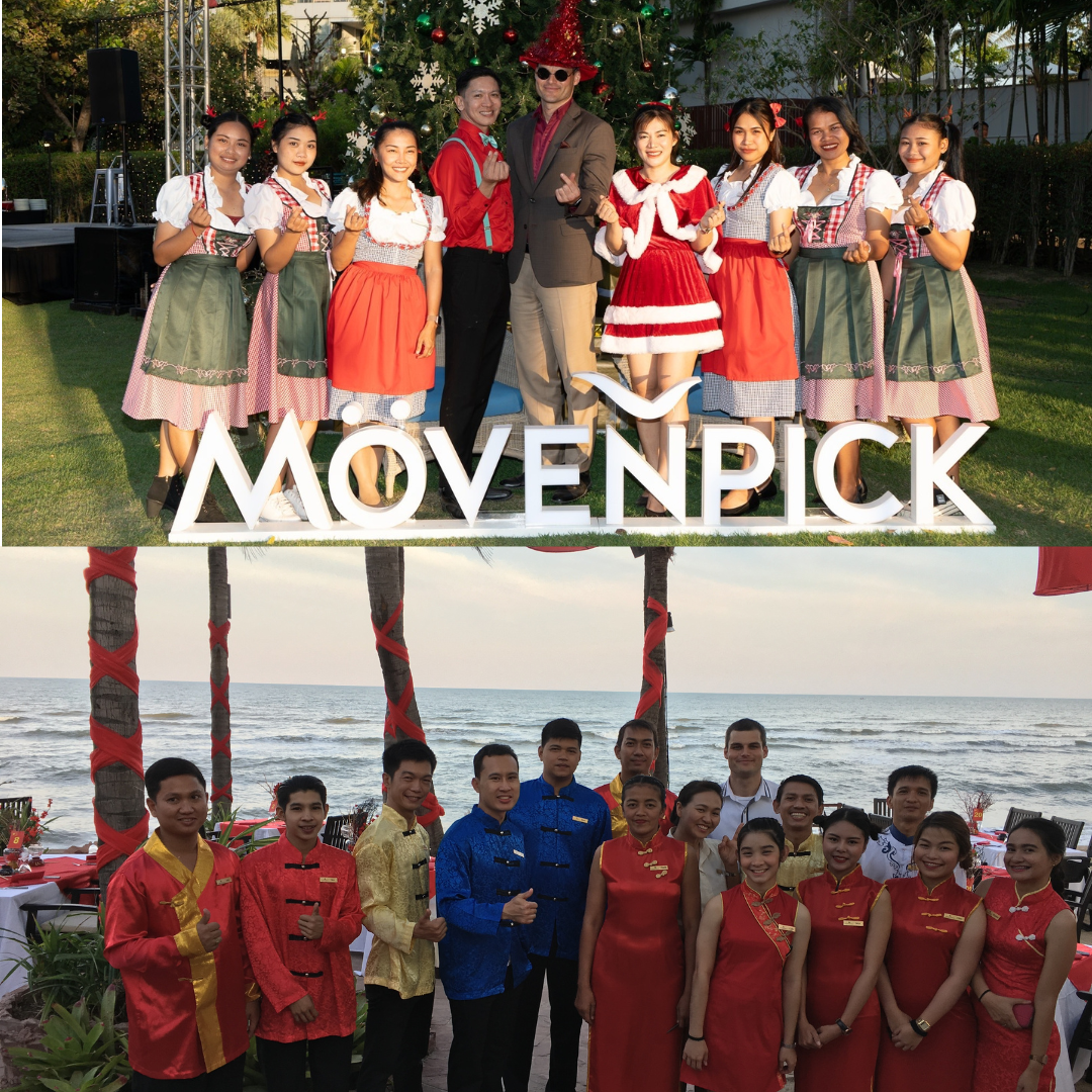 Collage of Vladimir Domin and team for Humans of Hospitality